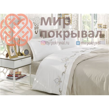 Gozde Bej постельное Dantela с вышивкой