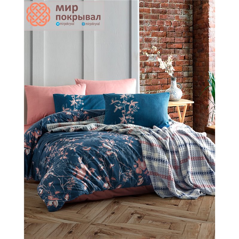 Indigo Wilbourn Blanket&Duvet Cover Set ISTANBUL плед