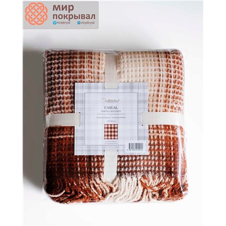 Coffee Casual Blanket Winter ISTANBUL плед