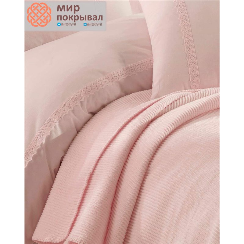 Powder Rosaline Blanket&Duvet Cover Set ISTANBUL плед