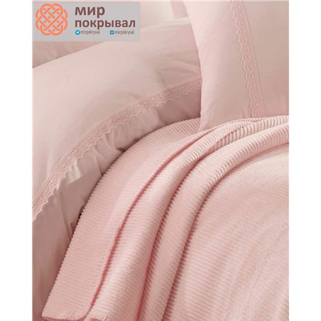 Powder Rosaline Blanket&Duvet Cover Set ISTANBUL плед