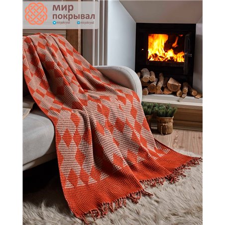 Tile Casual Blanket Snowly ISTANBUL плед
