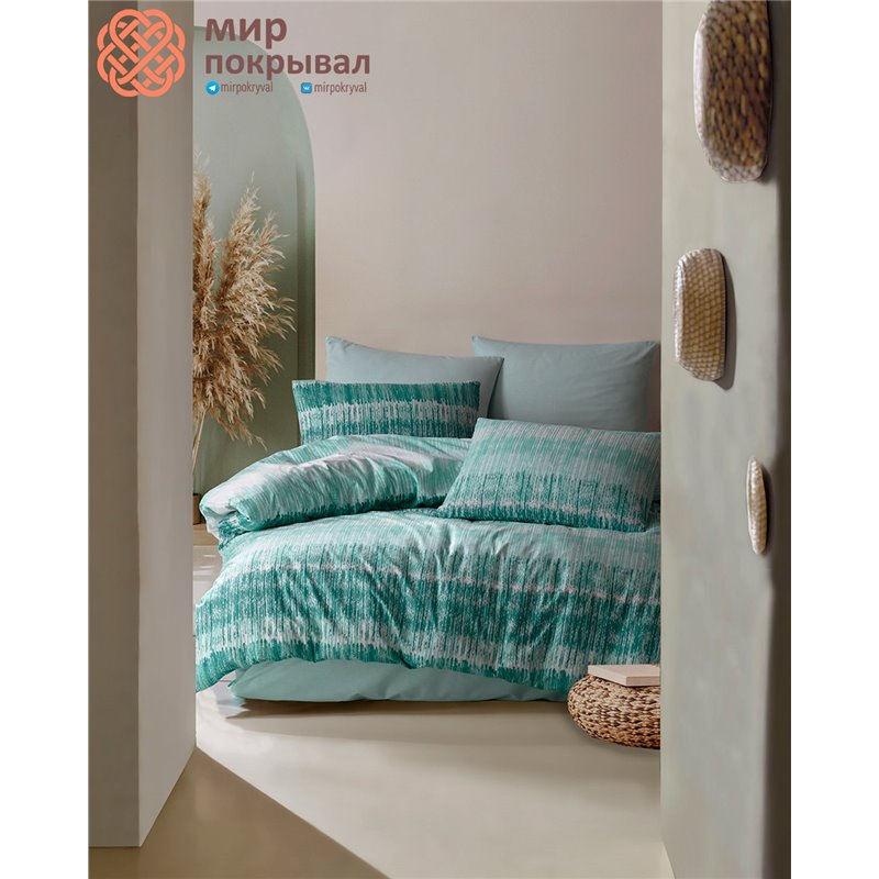 Ranforce Duvet Cover Set - Loft Mint