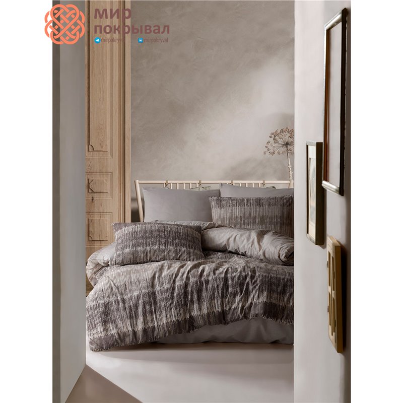 Ranforce Duvet Cover Set - Loft Brown