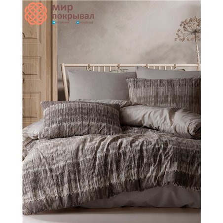 Ranforce Duvet Cover Set - Loft Brown