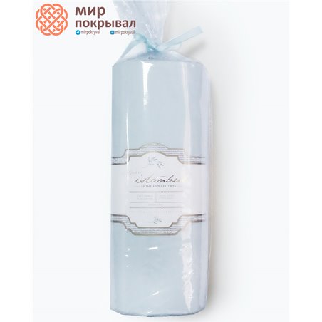 Igi Ranforce Fitted Sheet&Pillow Case Set - Blue
