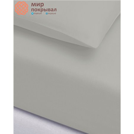 Igi Ranforce Fitted Sheet&Pillow Case Set - Beige