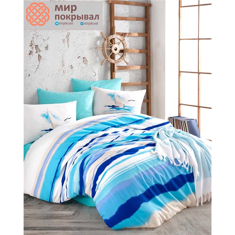 Marine Peshtemal&Duvet Cover Set Maldıvs