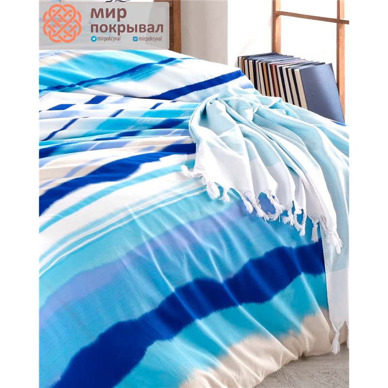 Marine Peshtemal&Duvet Cover Set Maldıvs