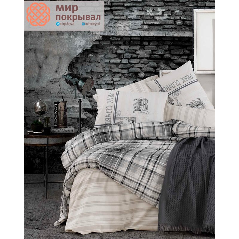 Ranforce Duvet Cover Set Northwest Smoked