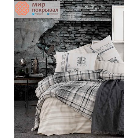 Ranforce Duvet Cover Set Northwest Smoked