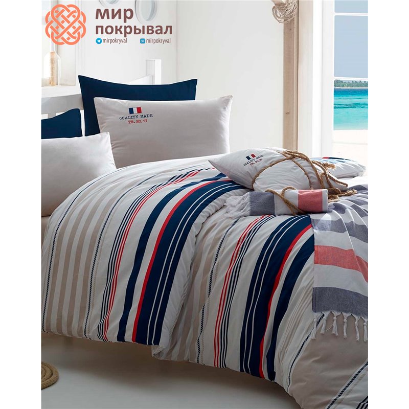 Marine Peshtemal&Duvet Cover Set Gocek