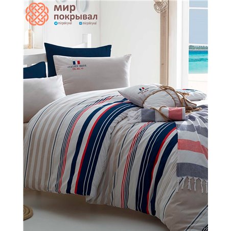 Marine Peshtemal&Duvet Cover Set Gocek