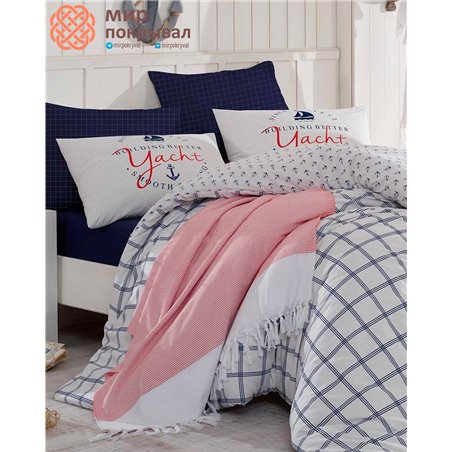 Marine Peshtemal&Duvet Cover Set Bodrum