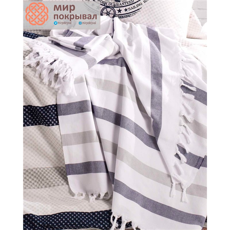 Marine Peshtemal&Duvet Cover Set Marsilia