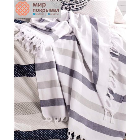 Marine Peshtemal&Duvet Cover Set Marsilia