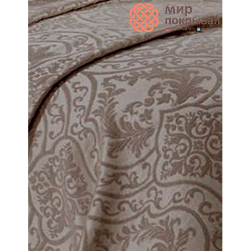 VALERON Коричневое покрывала Karteks
