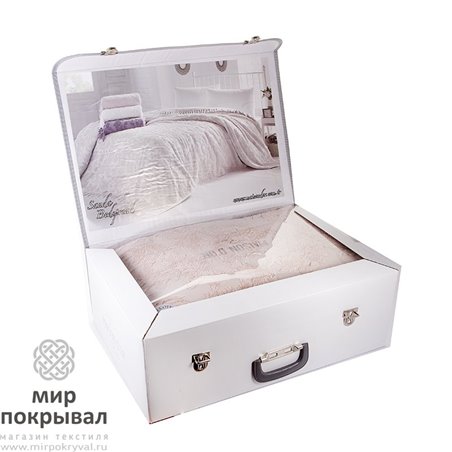 Простынь-покрывало махровая Maison Dor Sanda (синий)