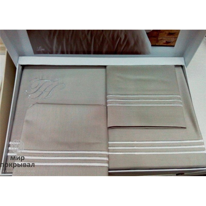 Tivolyo Home Line Кремовый / Бирюзовый