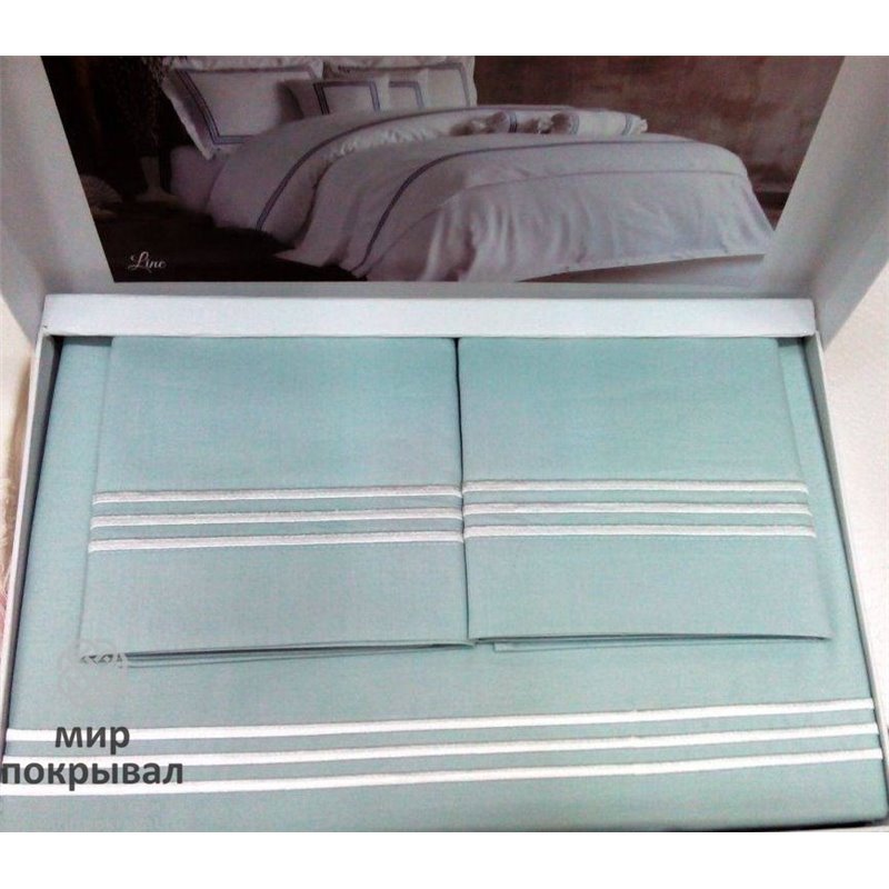 Tivolyo Home Line Кремовый / Бирюзовый