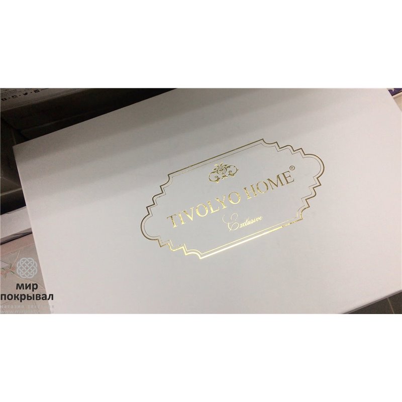 Tivolyo Home Line Кремовый / Бирюзовый