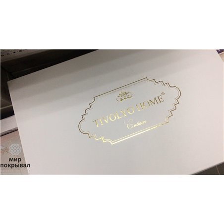Tivolyo Home Line Кремовый / Бирюзовый