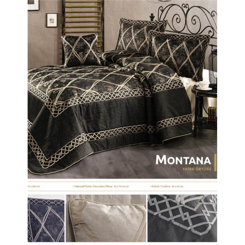 MONTANA Grazie Home покрывало (серый)