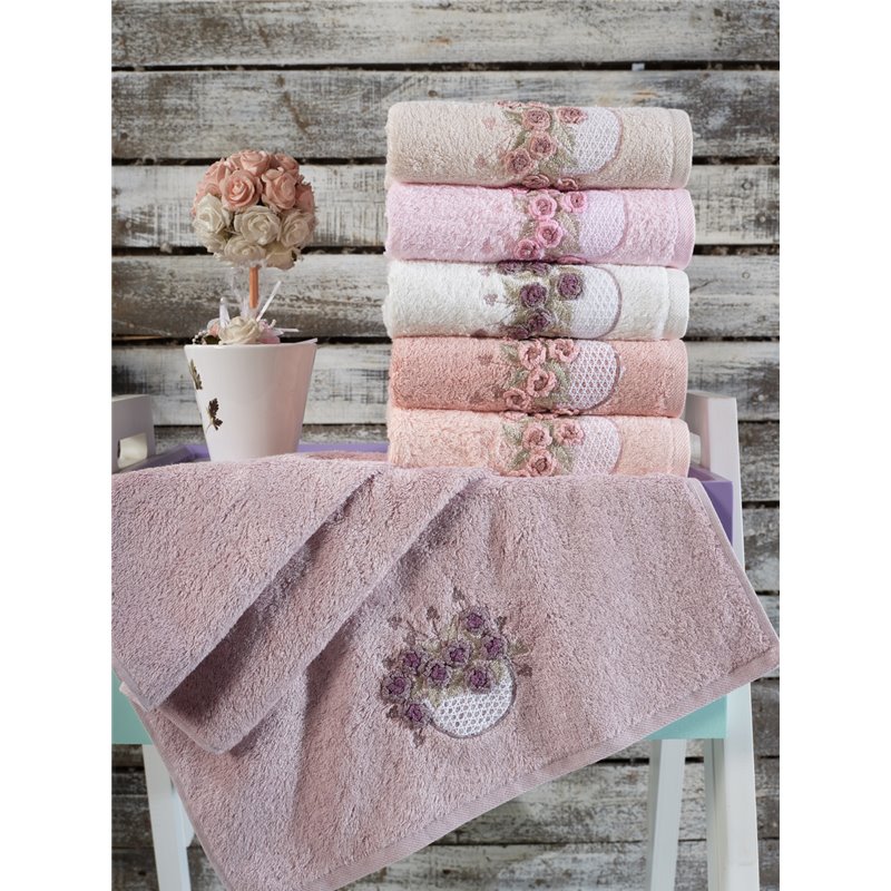 Bamboo Elite Towel GroupBamboo Wallflower Towel