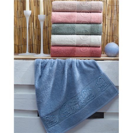 Purry Cotton Towel Group Purry Cotton Heart Chenille Towel