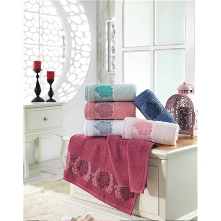 Purry Cotton Towel Group Purry Cotton Rozy Towel