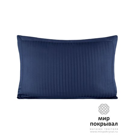 Сатиновое КПБ в Полоску Striped Saten ECOSSE CIZGILI LACIVERT