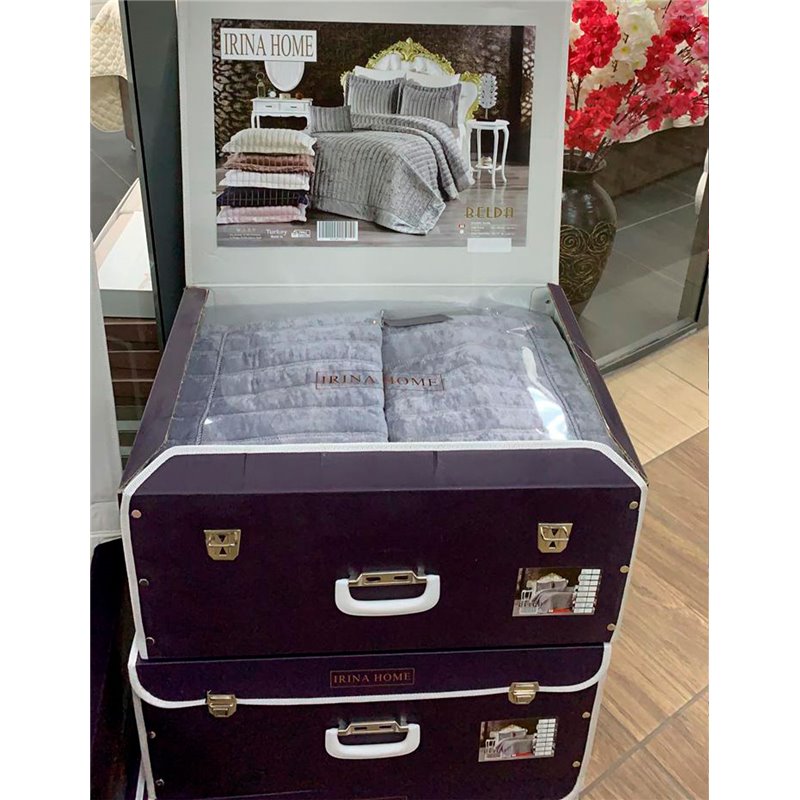 Бархатное покрывало Irina Home Belda