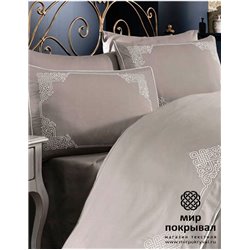 Комплект КПБ Santa коричневый Grazie Home