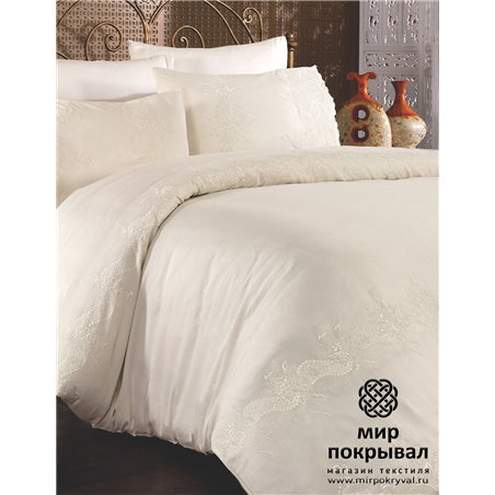 Комплект КПБ Milena персиковый Grazie Home