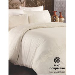Комплект КПБ Milena кремовый Grazie Home 2