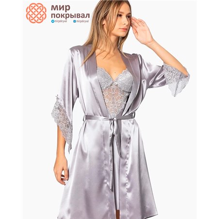 Халат+сорочка Pierre Cardin 4240 Gri
