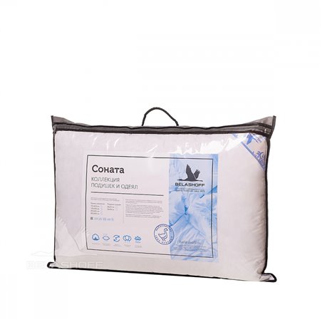 Подушка пуховая 50*70 см "Соната"