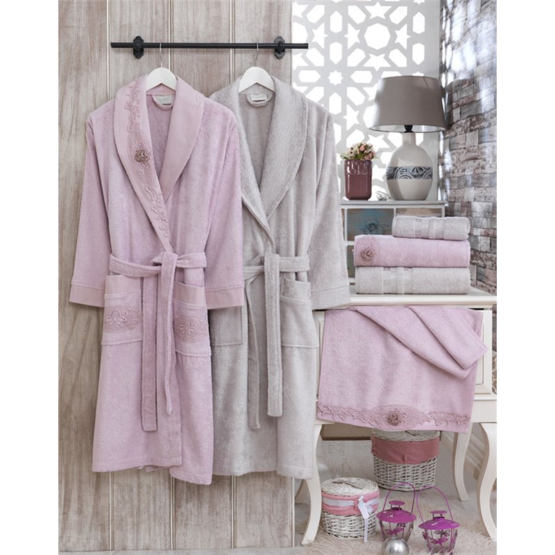 Bamboo Robe Set Sikel Bamboo Aphrodite Bathrobe Set