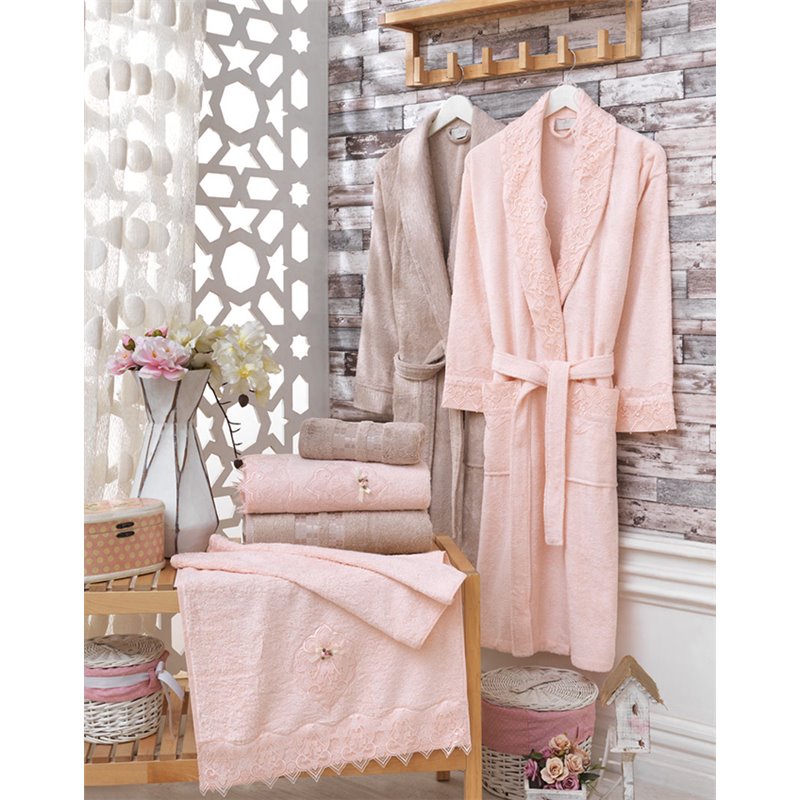 Bamboo Robe Set Sikel Bamboo Palmira Bathrobe Set
