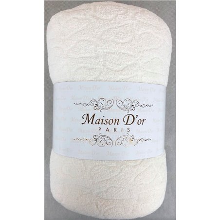 Простынь ваниль 220x240 см с наволочкой Jakarli Double Maison D'or
