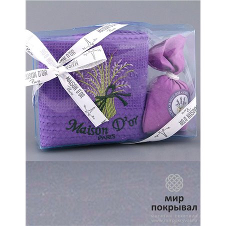 New Lavante фиолетовый подарочный комплект полотенец