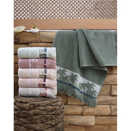 Cotton Elite TowelCotton Elite Palm Fringed Towel
