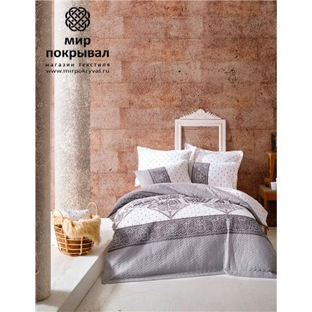 Bohem Ranforce Tek Kiilik Complete Set Alope Gri
