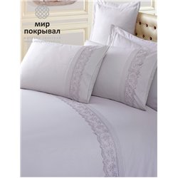 Nakl Ranforce ift Kiilik Nevresim Takm Gri