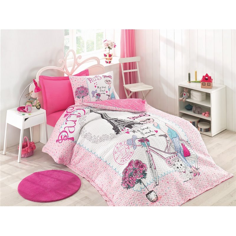 Junior Best Friend Tek Kiilik Complete Set Pembe