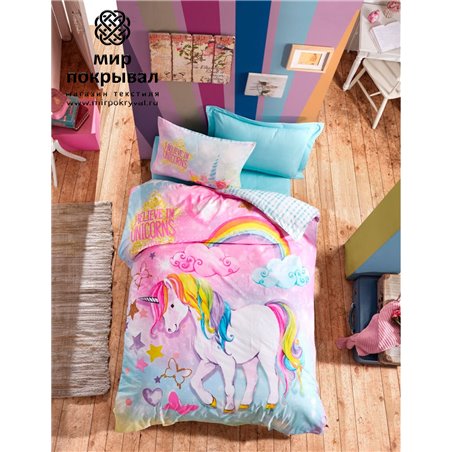 Junior Ranforce Tek Kiilik Nevresim Takm Dream Mint
