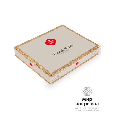 Toprak ift Kiilik Nevresim Takm Rina Antrasit