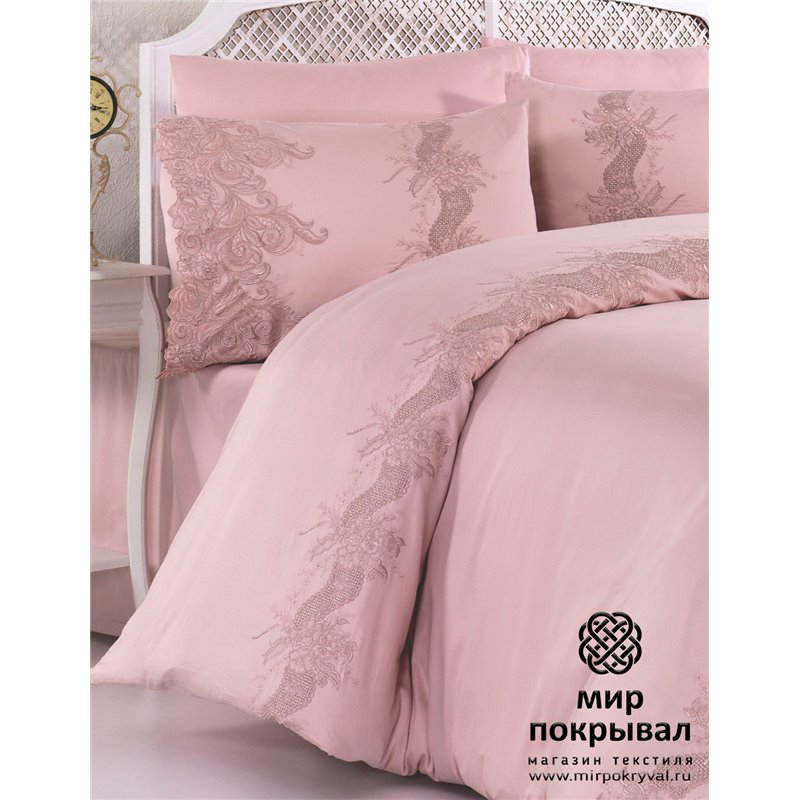 Комплект КПБ Milena розовый Grazie Home