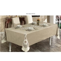 Скатерть Rose Masa Ortusu Grazie Home