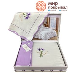 Lavender Embroidery Maison D'or постельное